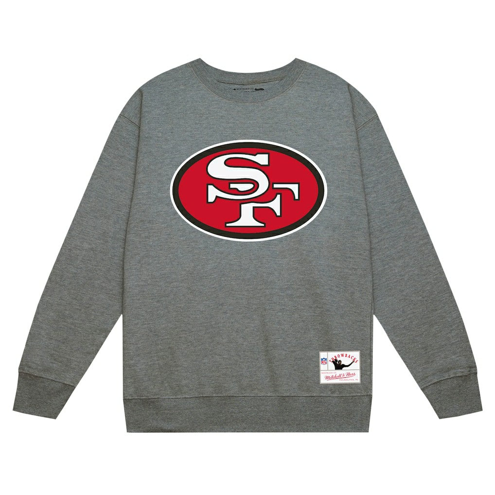 Basic Fleece Pullover Sweatshirt - San Francisco 49ers Pullover
