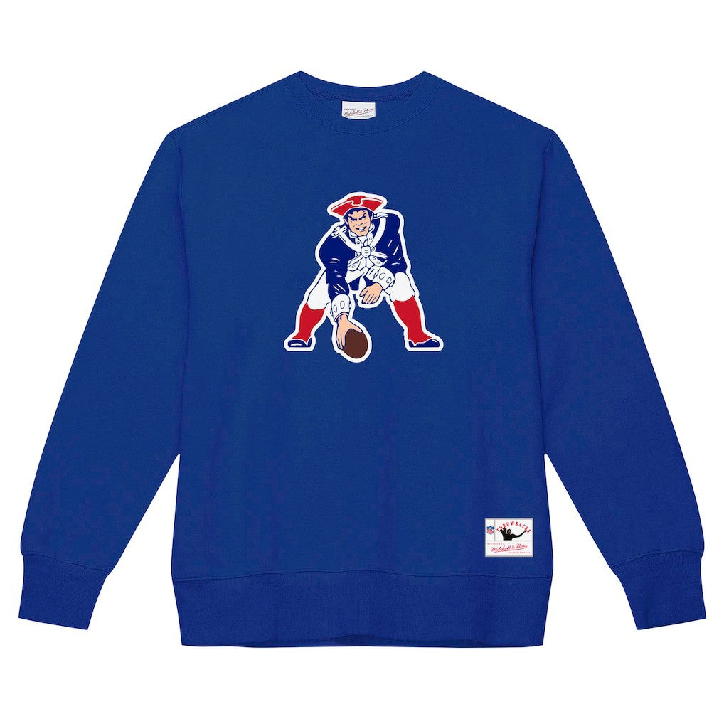 Basic Fleece Pullover Sweatshirt - New England Patriots Pullover