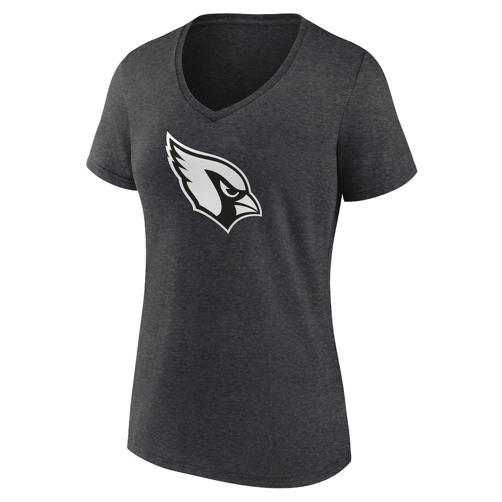 Women's Personalized Name & Number Monochrome V-Neck Long Sleeve T-Shirt - Arizona Cardinals T-shirts