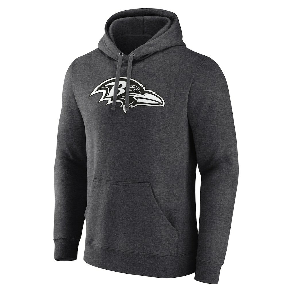 Personalized Name & Number Monochrome Pullover Hoodie - Baltimore Ravens Hoodies