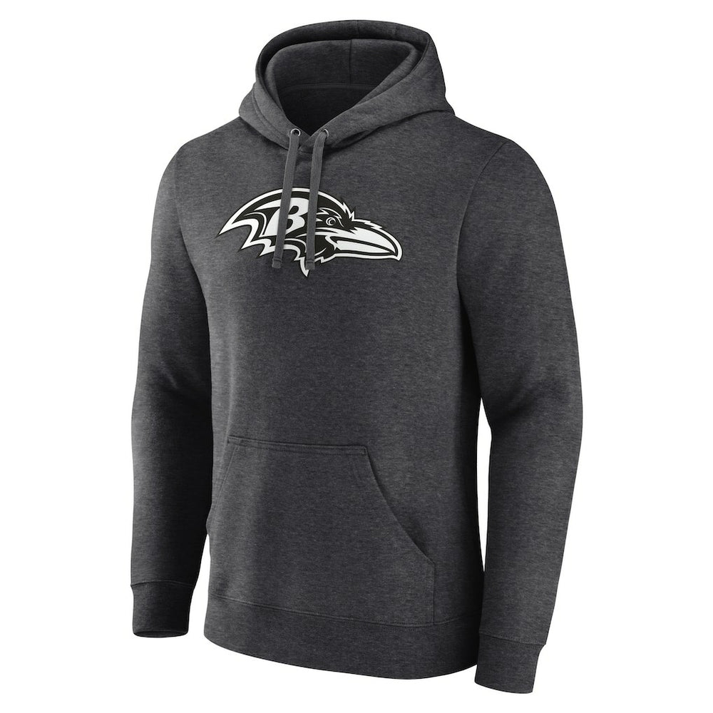 Personalized Name & Number Monochrome Pullover Hoodie - Baltimore Ravens Hoodies