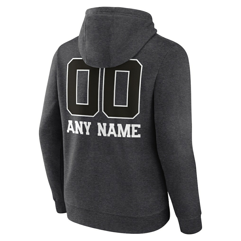 Personalized Name & Number Monochrome Pullover Hoodie - Baltimore Ravens Hoodies