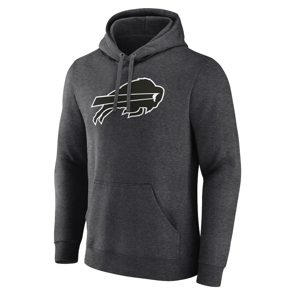 Personalized Name & Number Monochrome Pullover Hoodie - Buffalo Bills Hoodies