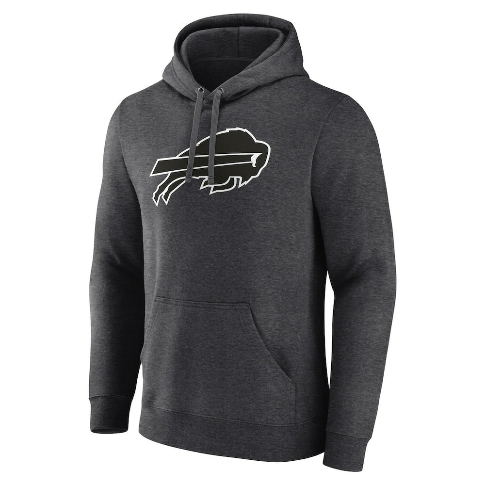 Personalized Name & Number Monochrome Pullover Hoodie - Buffalo Bills Hoodies