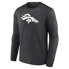 Personalized Name & Number Monochrome Long Sleeve T-Shirt - Denver Broncos T-shirts
