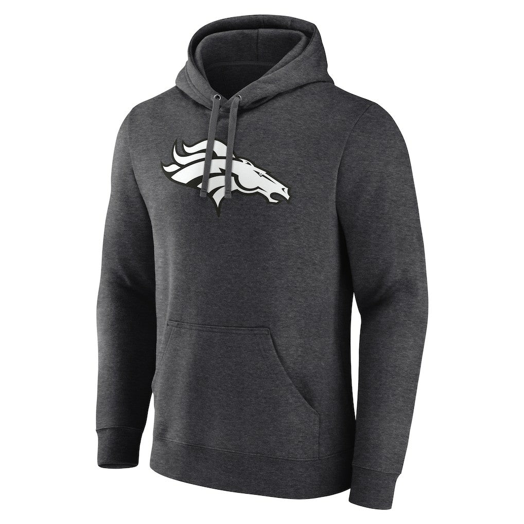 Personalized Name & Number Monochrome Pullover Hoodie - Denver Broncos Hoodies
