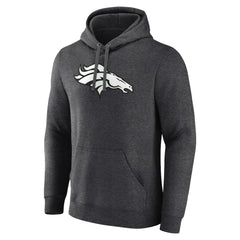 Personalized Name & Number Monochrome Pullover Hoodie - Denver Broncos Hoodies