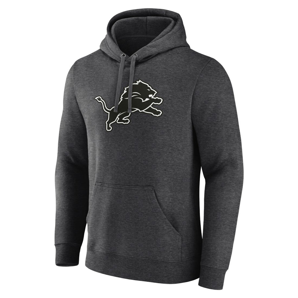 Personalized Name & Number Monochrome Pullover Hoodie - Detroit Lions Hoodies