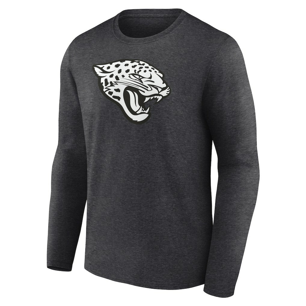 Personalized Name & Number Monochrome Long Sleeve T-Shirt - Jacksonville Jaguars T-shirts