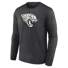 Personalized Name & Number Monochrome Long Sleeve T-Shirt - Jacksonville Jaguars T-shirts