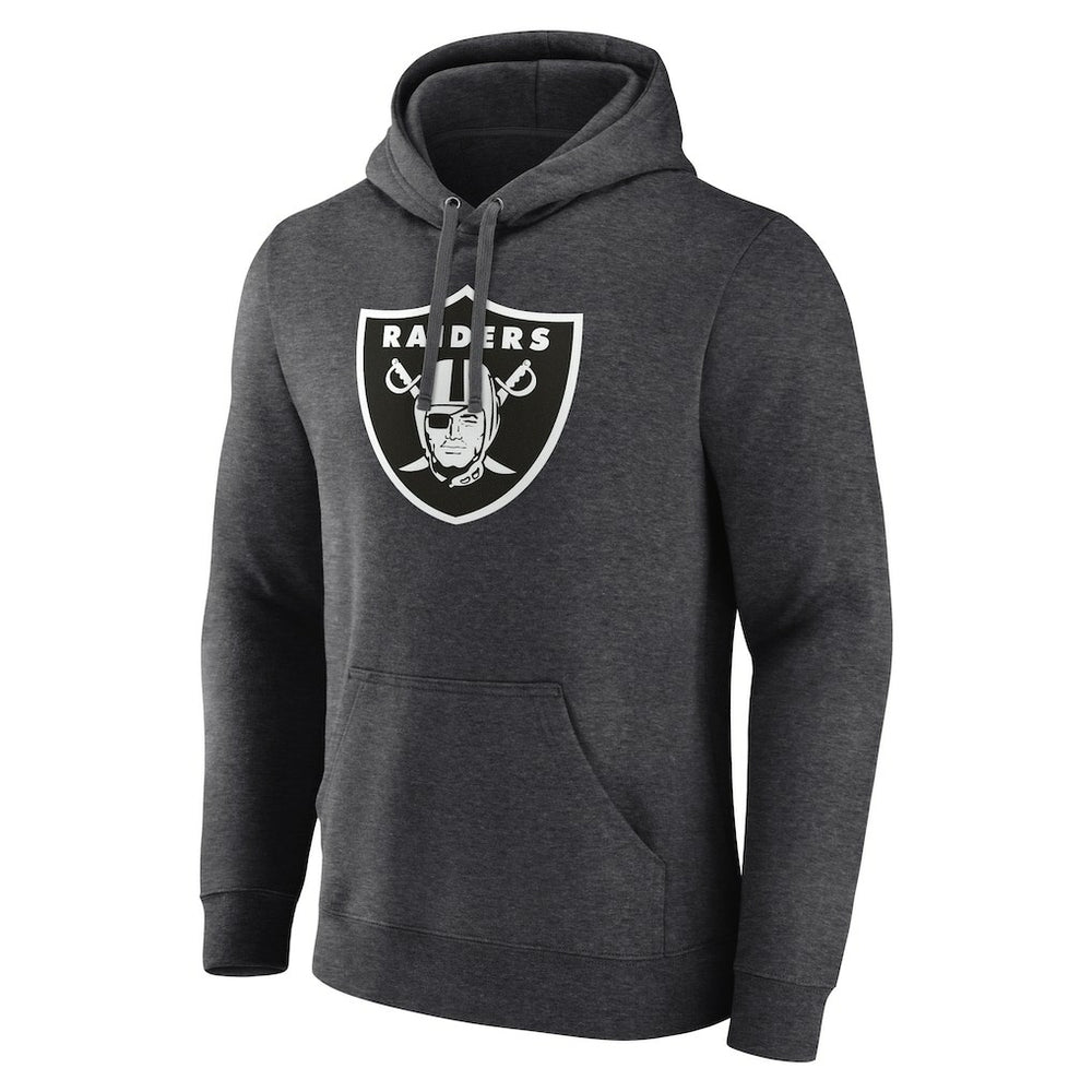 Personalized Name & Number Monochrome Pullover Hoodie - Las Vegas Raiders Hoodies