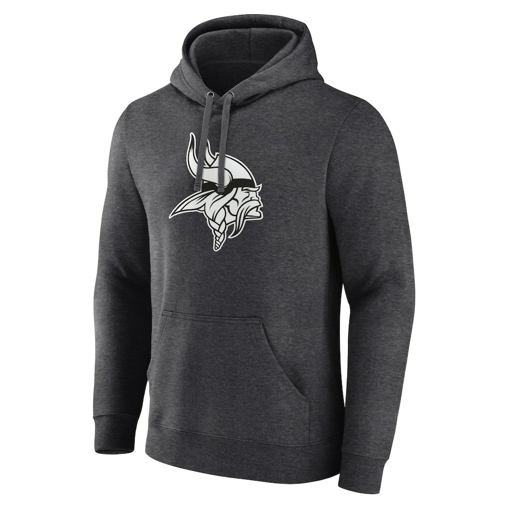 Personalized Name & Number Monochrome Pullover Hoodie - Minnesota Vikings Hoodies