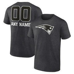 Personalized Name & Number Monochrome T-Shirt - New England Patriots T-shirts