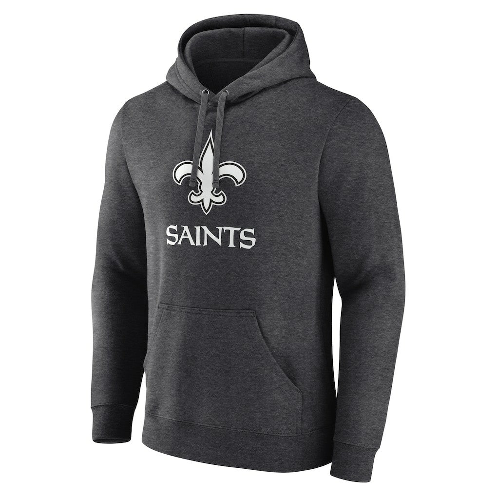 Personalized Name & Number Monochrome Pullover Hoodie - New Orleans Saints Hoodies