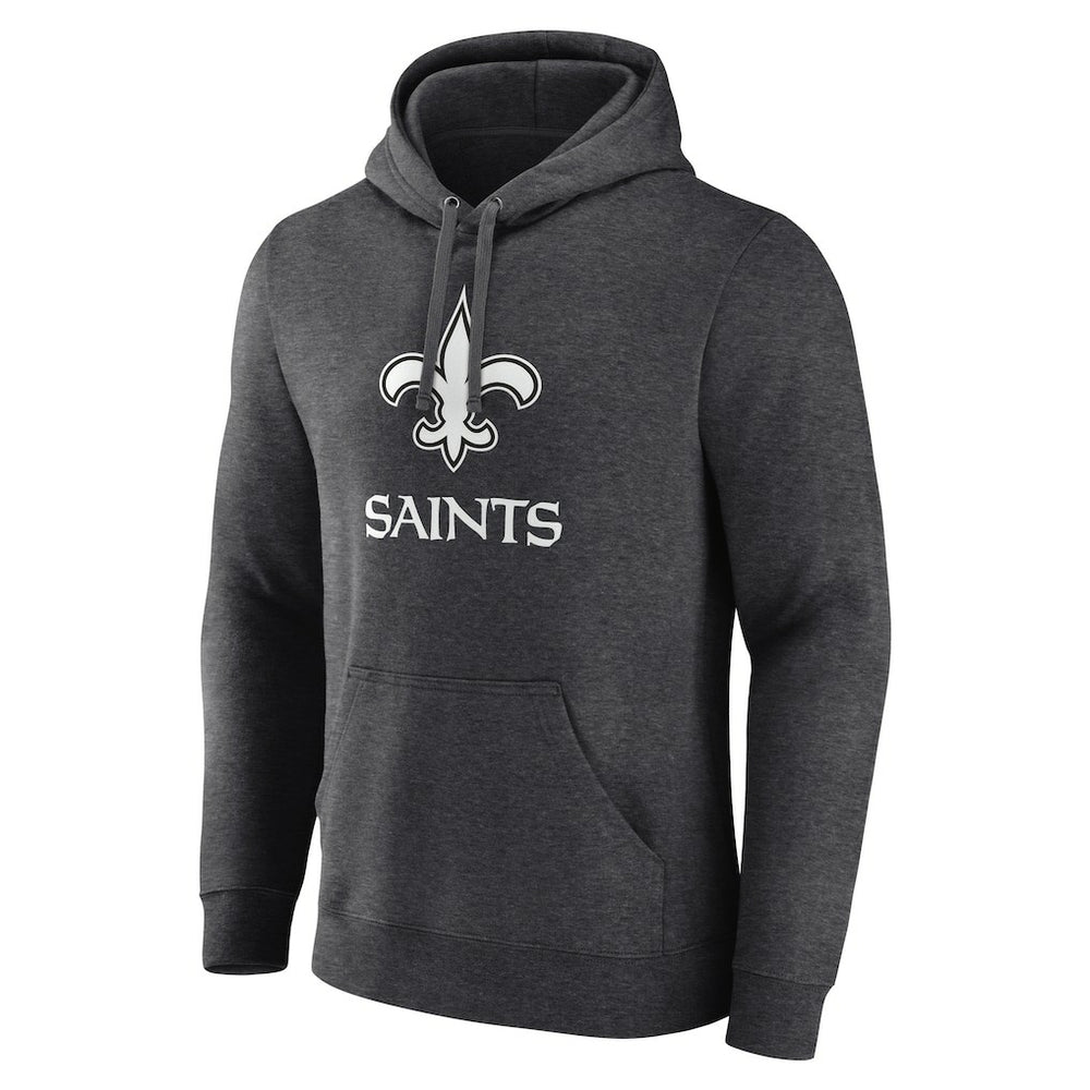 Personalized Name & Number Monochrome Pullover Hoodie - New Orleans Saints Hoodies