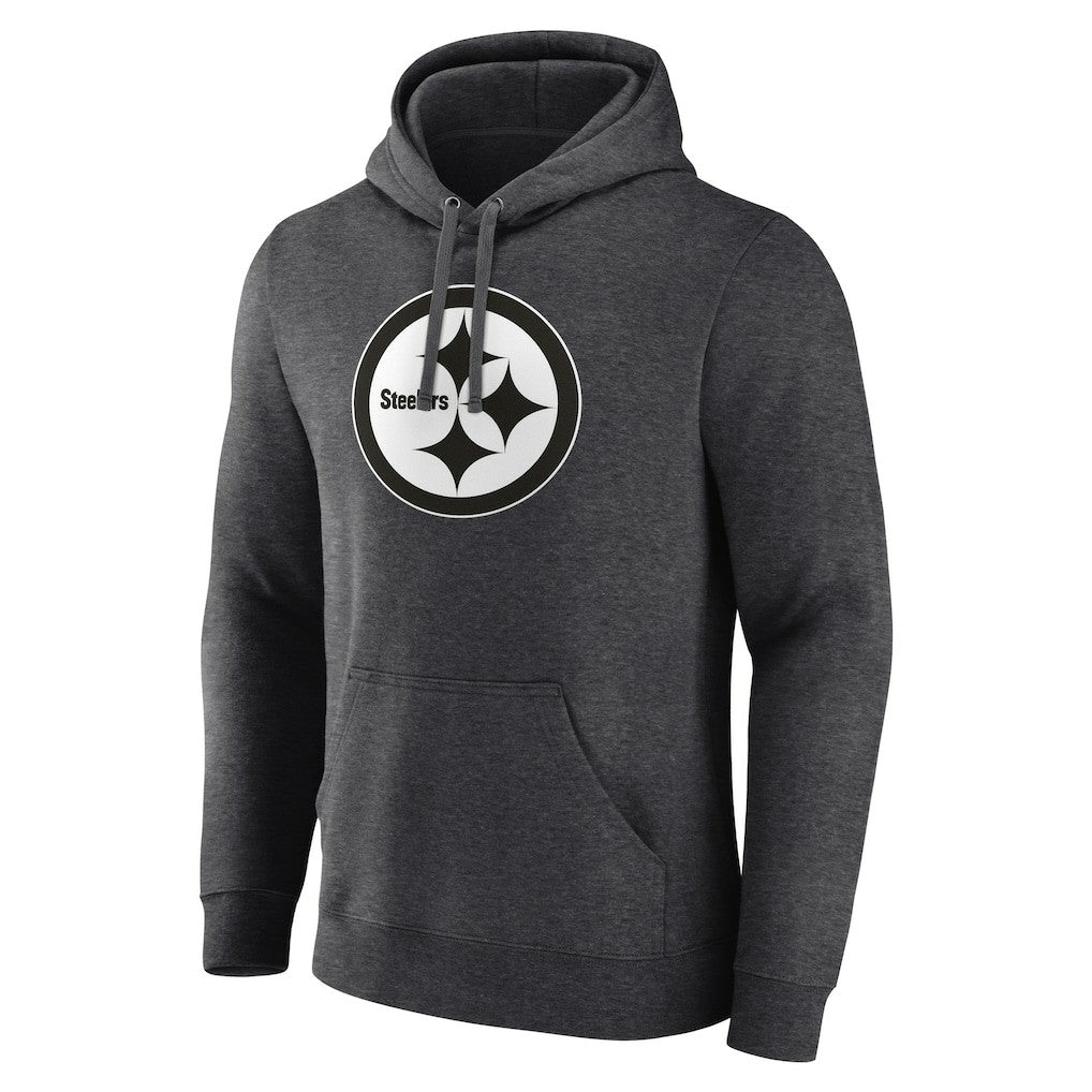 Personalized Name & Number Monochrome Pullover Hoodie - Pittsburgh Steelers Hoodies