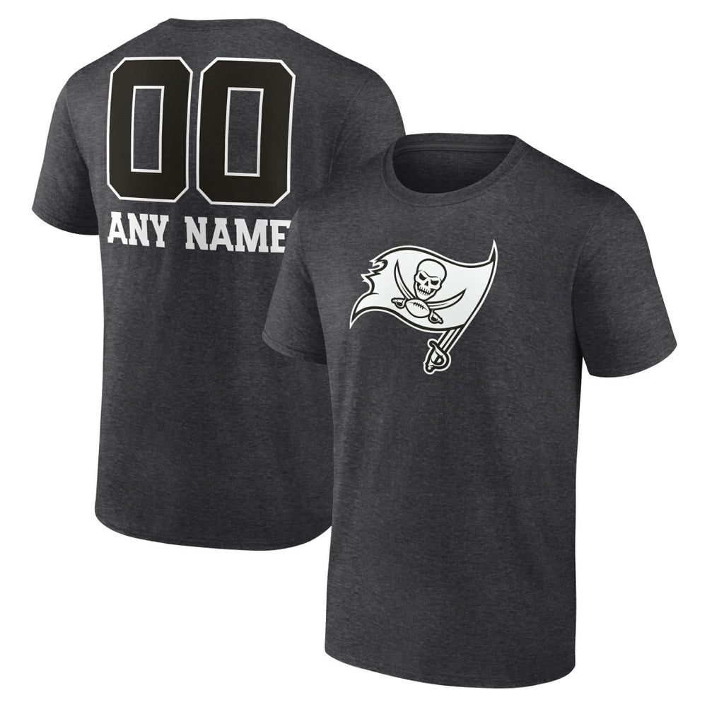 Personalized Name & Number Monochrome T-Shirt - Tampa Bay Buccaneers T-shirts
