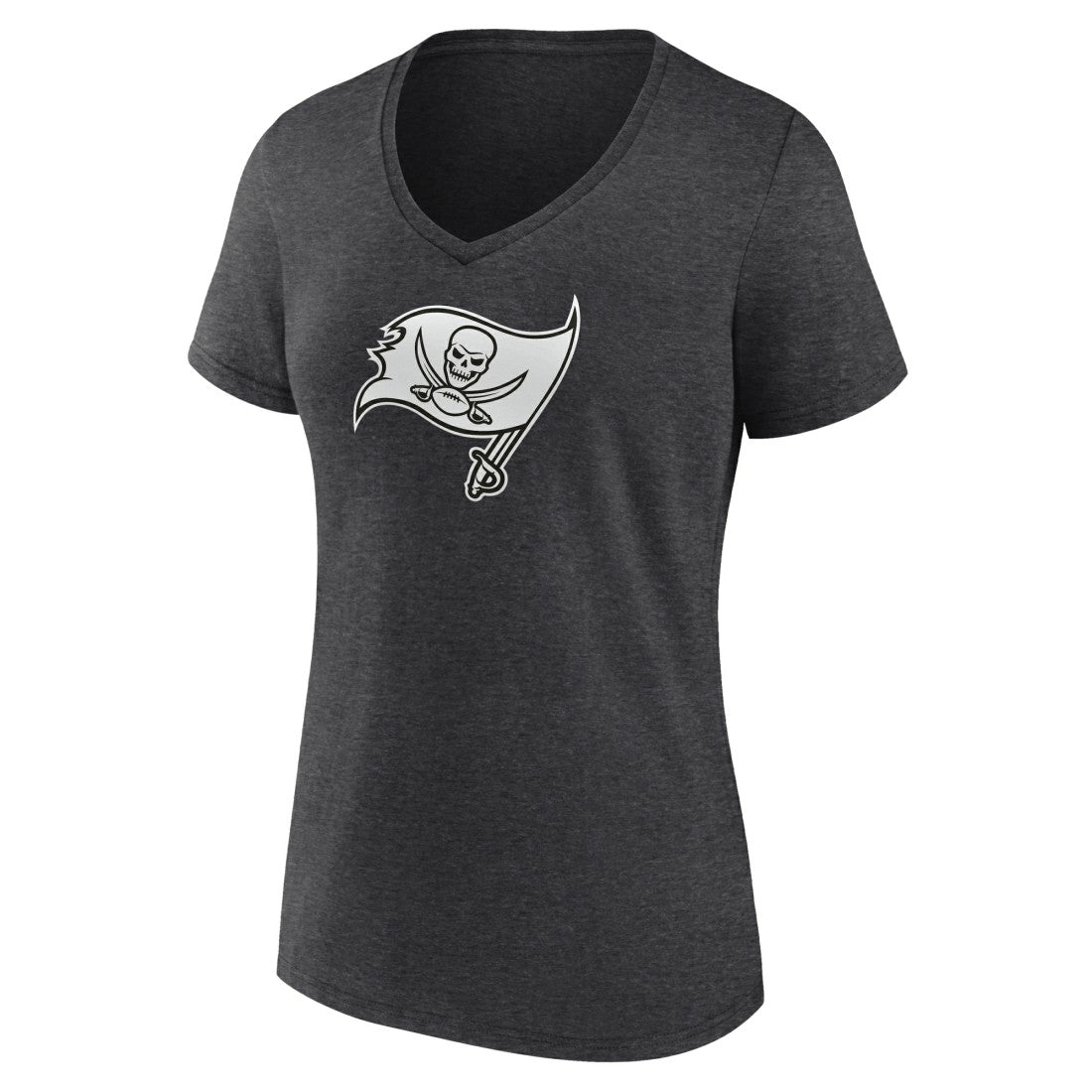 Women's Personalized Name & Number Monochrome V-Neck Long Sleeve T-Shirt - Tampa Bay Buccaneers T-shirts