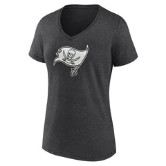 Women's Personalized Name & Number Monochrome V-Neck Long Sleeve T-Shirt - Tampa Bay Buccaneers T-shirts