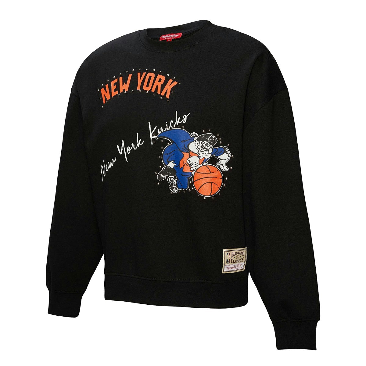 Mitchell & Ness New York Knicks Women's Hardwood Classics Home Team Pullover Sweatshirt