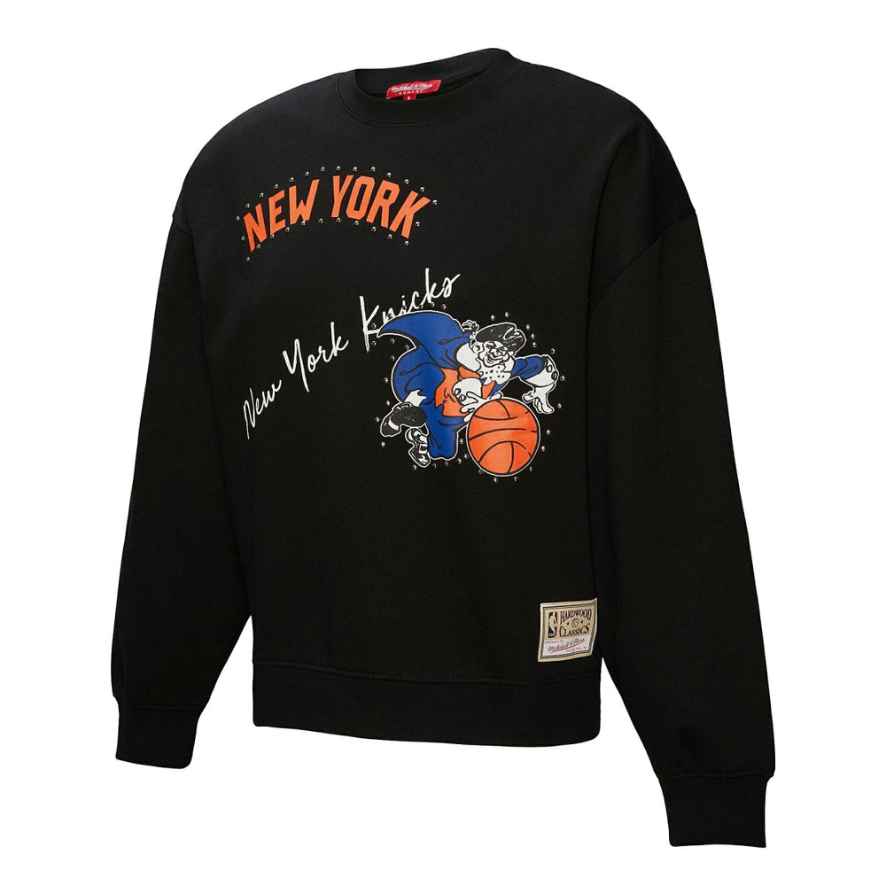 Mitchell & Ness New York Knicks Women's Hardwood Classics Home Team Pullover Sweatshirt