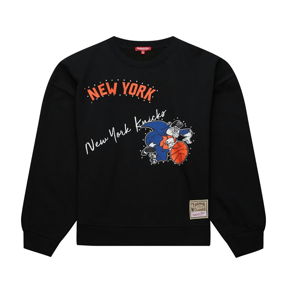 Mitchell & Ness New York Knicks Women's Hardwood Classics Home Team Pullover Sweatshirt