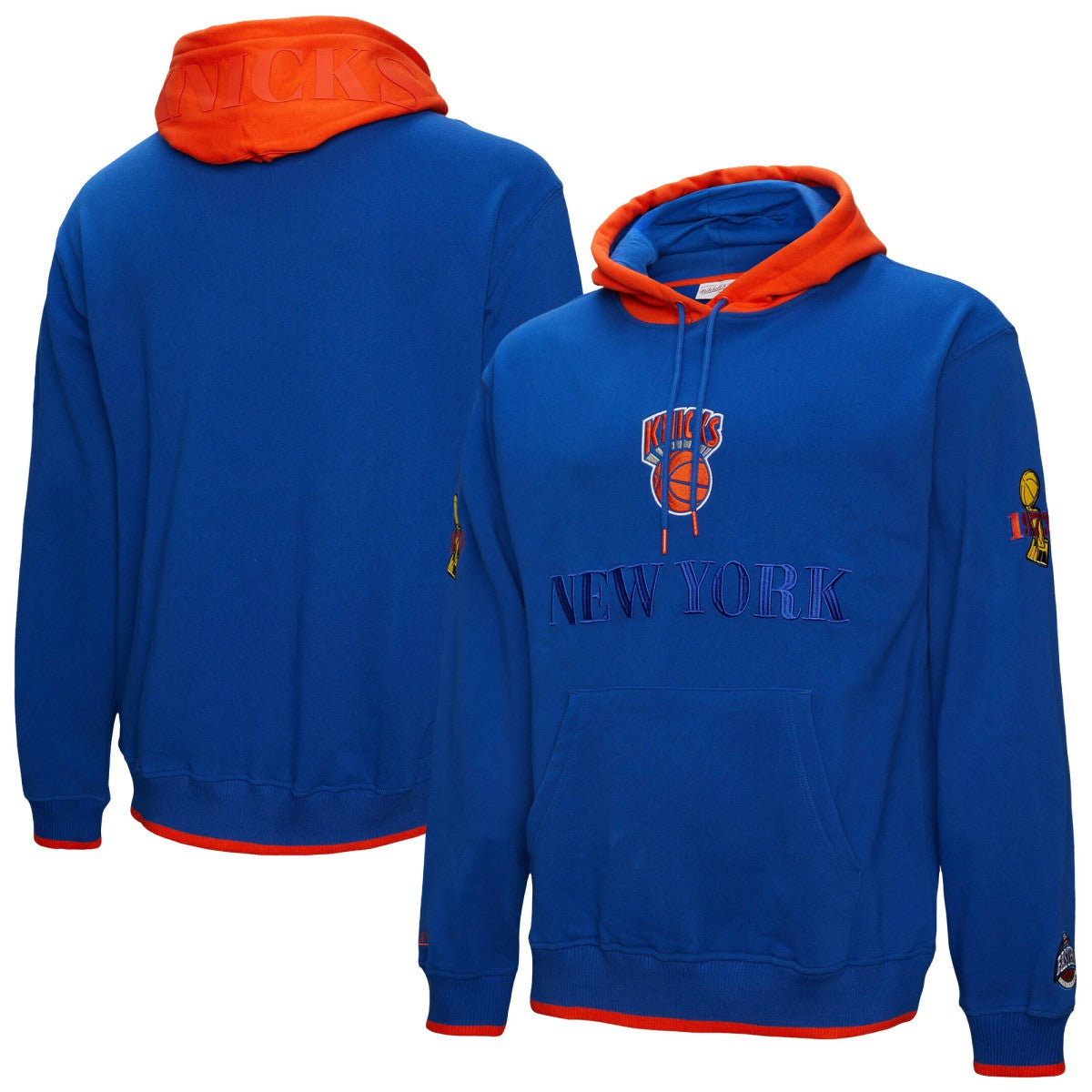 Mitchell & Ness New York Knicks Hardwood Classics Team OG 3.0 Pullover Hoodie