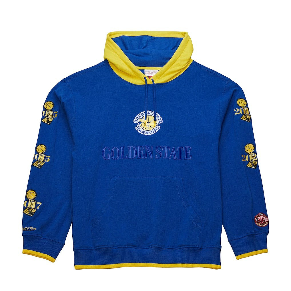 Mitchell & Ness Golden State Warriors Hardwood Classics Team OG 3.0 Pullover Hoodie sale