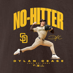 Brown Dylan Cease San Diego Padres No-Hitter T-Shirt