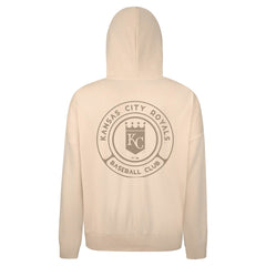 Khaki Kansas City Royals Levelwear Contact Oversized Pullover Hoodie