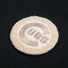 Black Chicago Cubs Levelwear Murray Quarter-Zip Sweatshirt