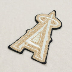 Khaki Los Angeles Angels Levelwear Murray Quarter-Zip Sweatshirt