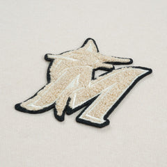 Khaki Miami Marlins Levelwear Murray Quarter-Zip Sweatshirt