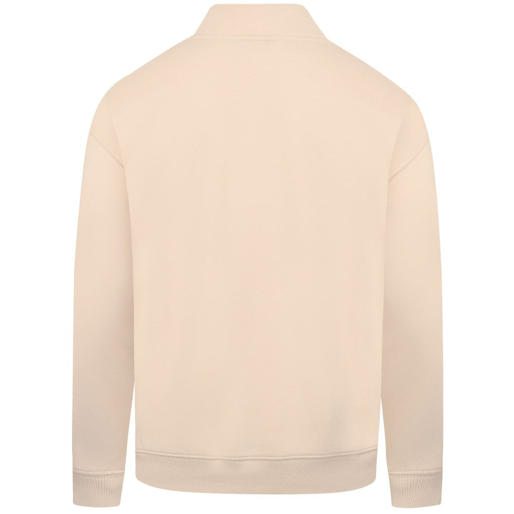 Khaki Milwaukee Brewers Levelwear Murray Quarter-Zip Sweatshirt