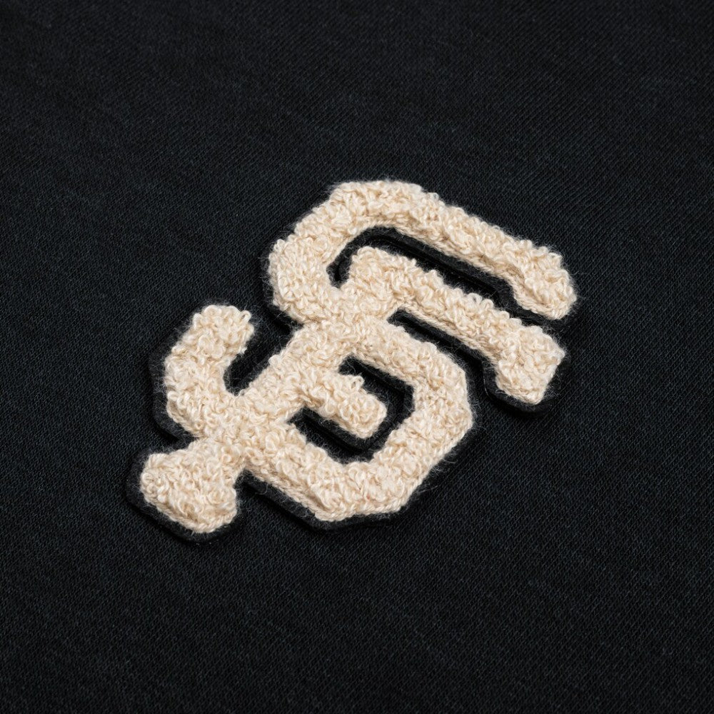 Black San Francisco Giants Levelwear Murray Quarter-Zip Sweatshirt