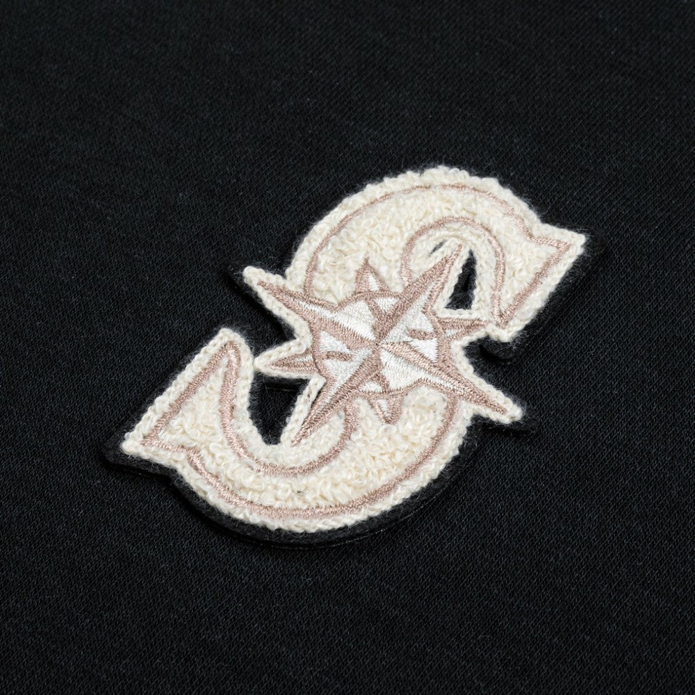 Black Seattle Mariners Levelwear Murray Quarter-Zip Sweatshirt