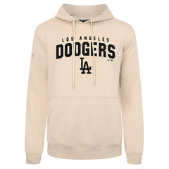 Khaki Los Angeles Dodgers Levelwear Podium Team Arch Pullover Hoodie
