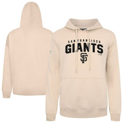 Khaki San Francisco Giants Levelwear Podium Team Arch Pullover Hoodie