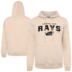 Khaki Tampa Bay Rays Levelwear Podium Team Arch Pullover Hoodie