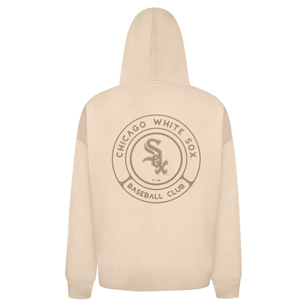 Khaki Chicago White Sox Levelwear Uphill Oversized Full-Zip Hoodie