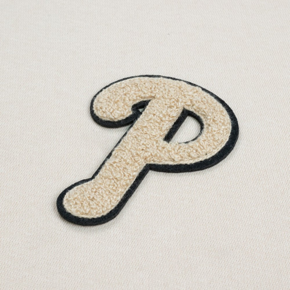 Khaki Philadelphia Phillies Levelwear Women's Gardinia Full-Zip Hoodie