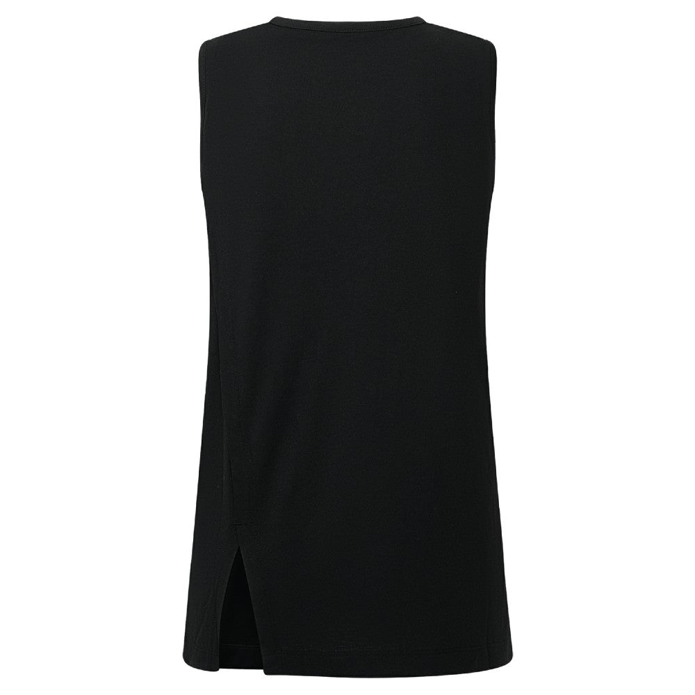 Black Milwaukee Brewers Levelwear Women's Influx Team Arch Tank Top