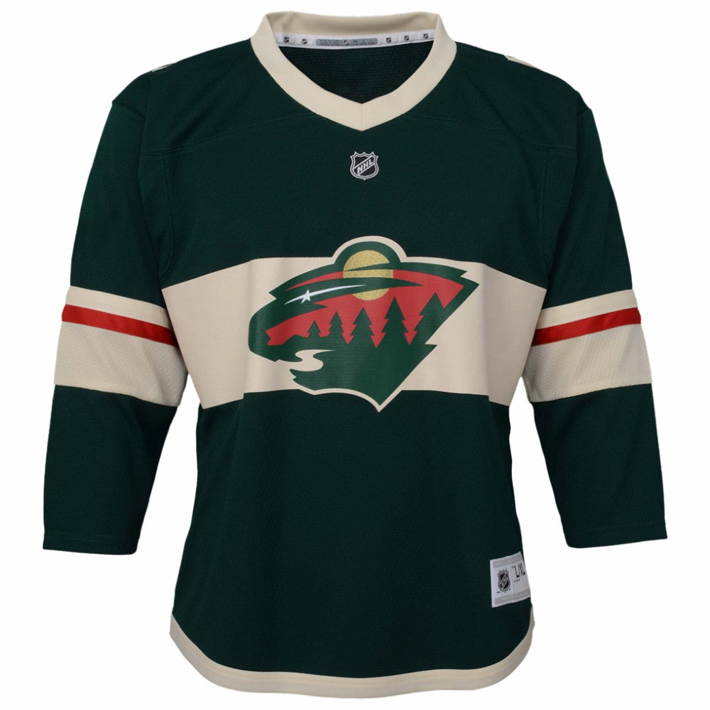 NHL Minnesota Wild Youth Replica Custom Jersey