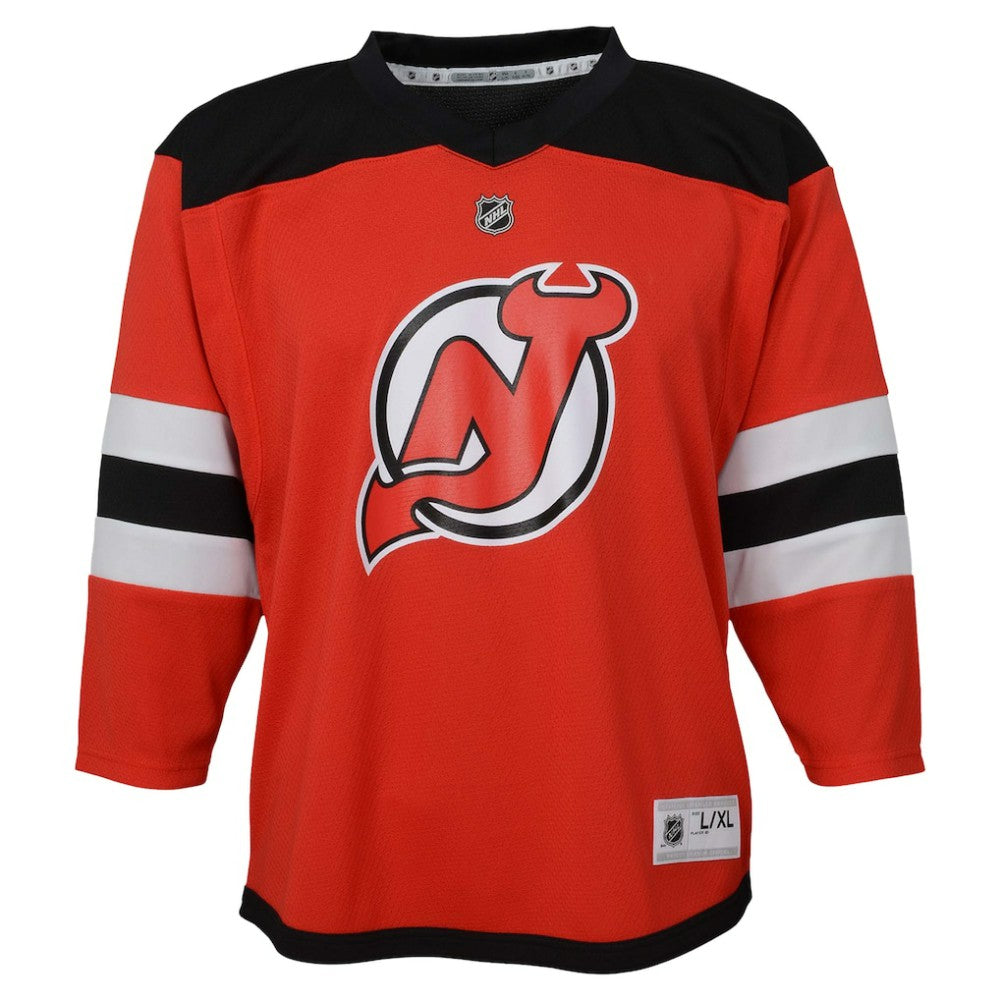 NHL New Jersey Devils Youth Replica Custom Jersey