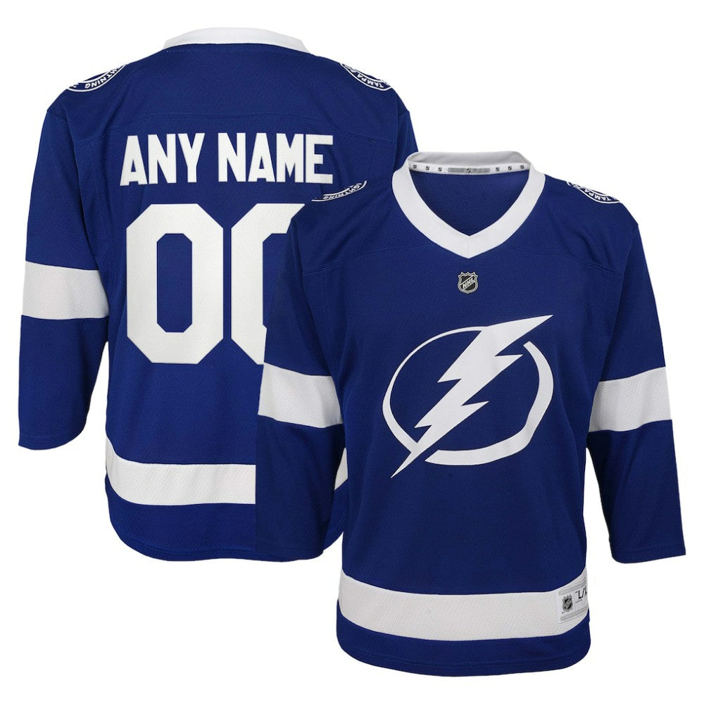 NHL Tampa Bay Lightning Youth Replica Custom Jersey