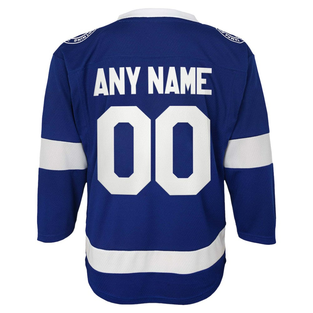 NHL Tampa Bay Lightning Youth Replica Custom Jersey