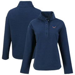 Cutter & Buck Women's Hunts Point Eco Half-Snap Sweatshirt - Indianapolis Colts Sweatshirts