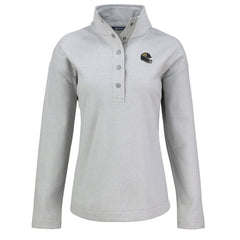 Cutter & Buck Women's Hunts Point Eco Half-Snap Sweatshirt - Jacksonville Jaguars Sweatshirts