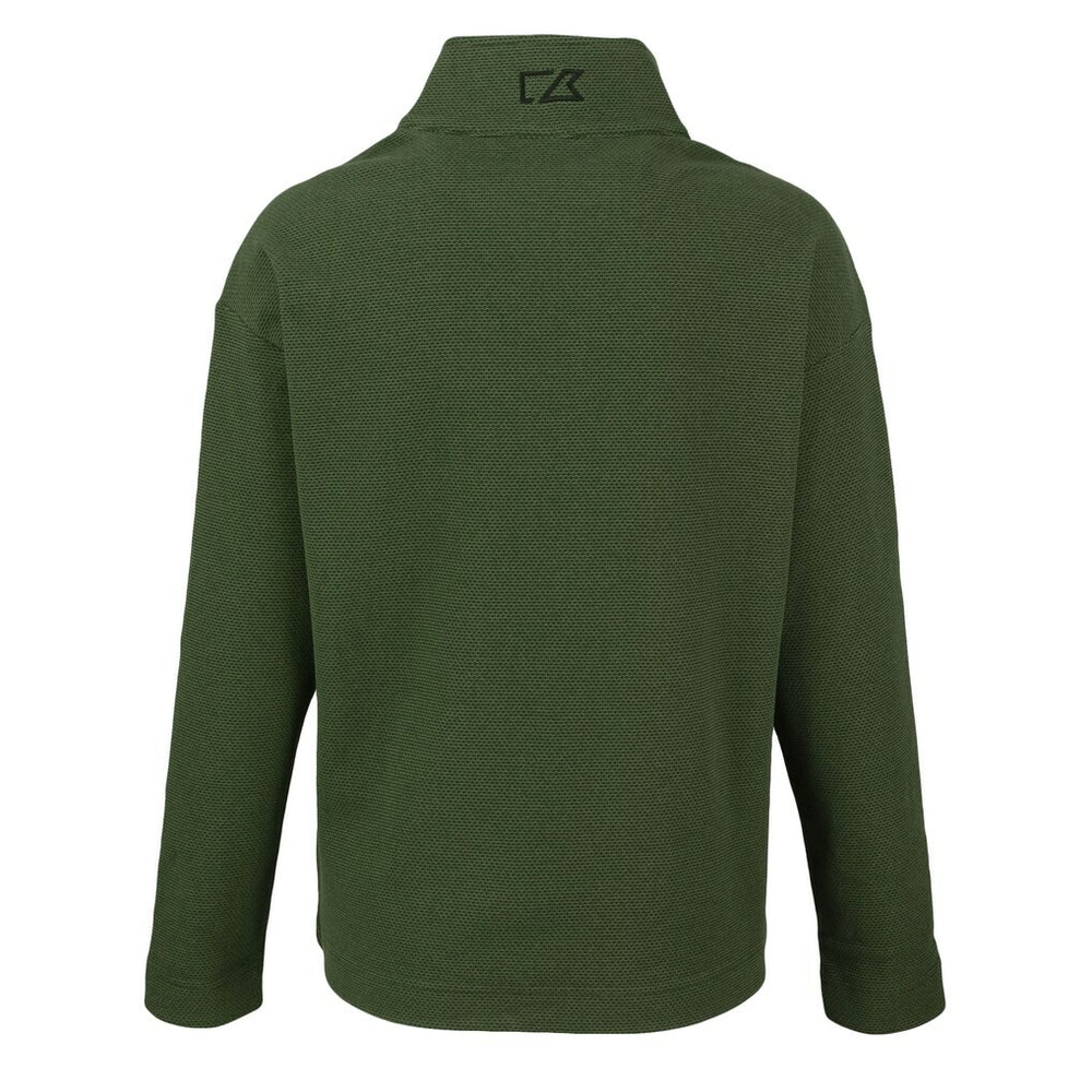 Cutter & Buck Women's Hunts Point Eco Half-Snap Sweatshirt - Las Vegas Raiders Sweatshirts