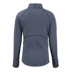 Cutter & Buck Women's Americana Peshastin Eco Fleece Recycled Tri-Blend Raglan Half-Zip Jacket - Pittsburgh Steelers Jackets